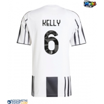 Moški Nogometni dresi Juventus Lloyd Kelly #6 Domači 2025-26 Kratek Rokav